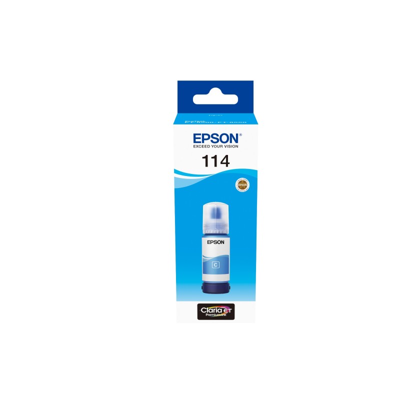 Epson C13T07B240 Original Tintenbehälter 114 70ml Cyan EcoTank